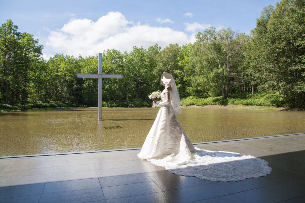 水の教会 結婚式レポート 写真撮影編 もりもりダイアリー